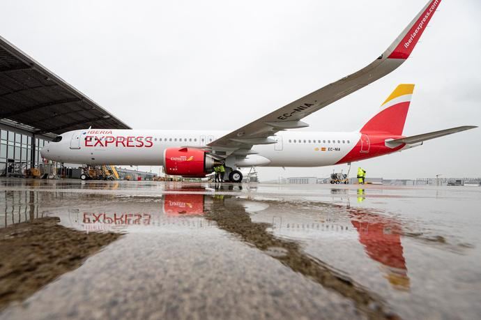 Avión Iberia Express