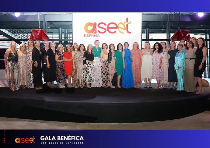 ASEET recauda más de 36.000 euros en su gala benéfica gracias a la ayuda del Sector