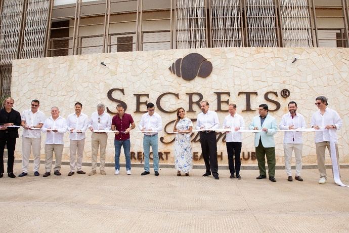 Inauguración del resort Secrets Tulum