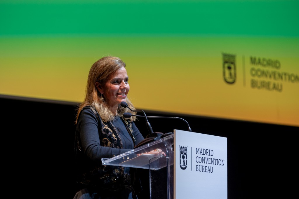 Almudena Maíllo durante el evento