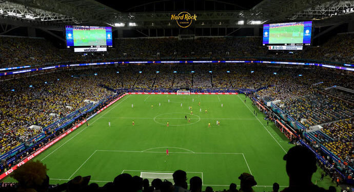 Estadio deportivo en Estados Unidos.