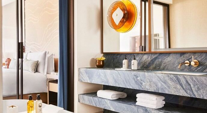 Habitaciones del hotel.