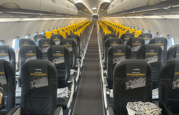 Asientos de Vueling.