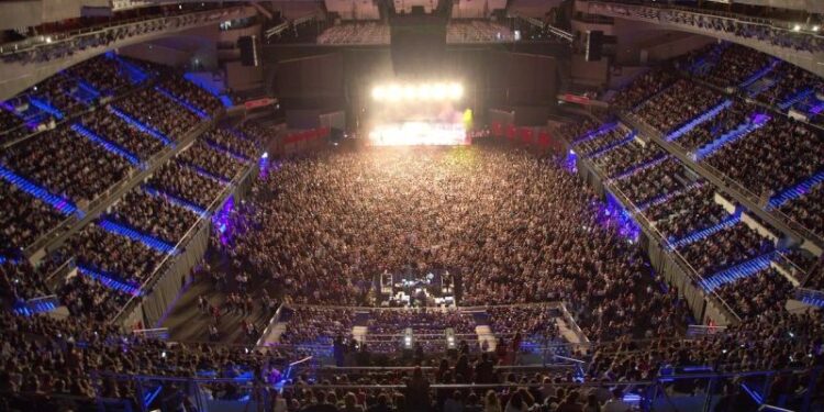 Movistar Arena en Madrid.