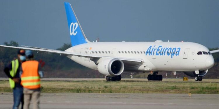 Avión de Air Europa.