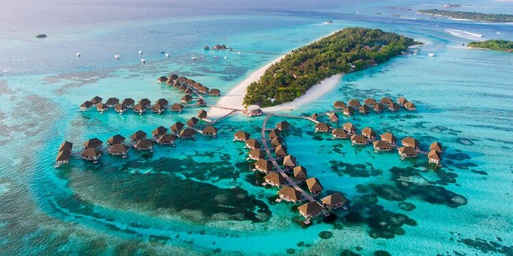 Destino en Maldivas.