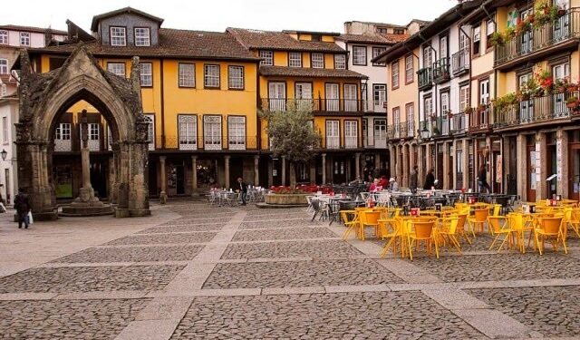 Centro histórico de Guimaraes.