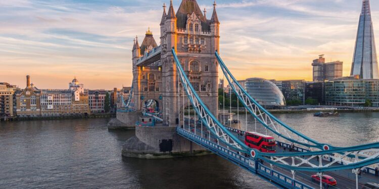 Tower Bridge en Londres.