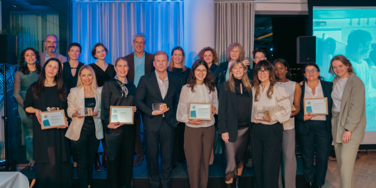 Entrega de galardones.