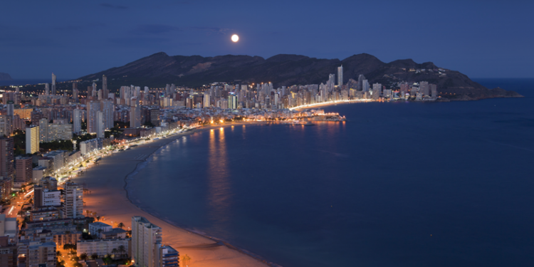 Costa de Benidorm.