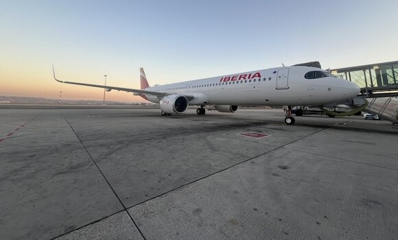 Nuevo avión de Iberia.