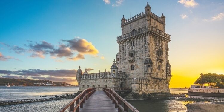 Torre de Belém en Lisboa.