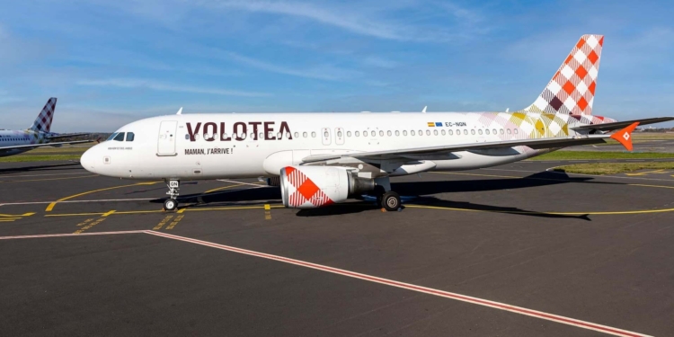 Avión de Volotea.