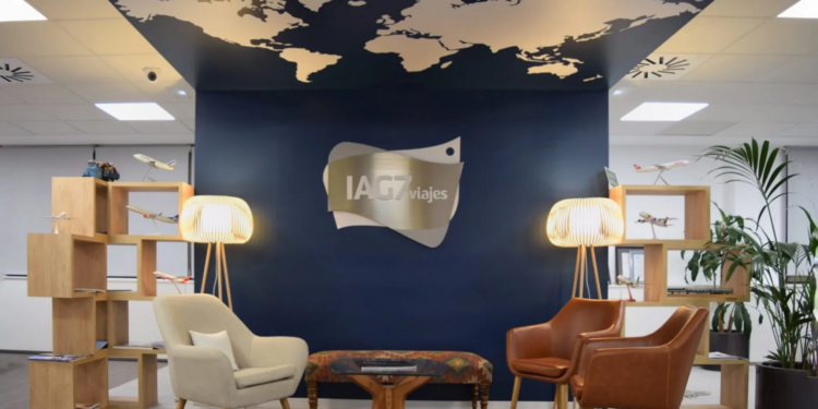 Oficina de IAG7 Viajes.