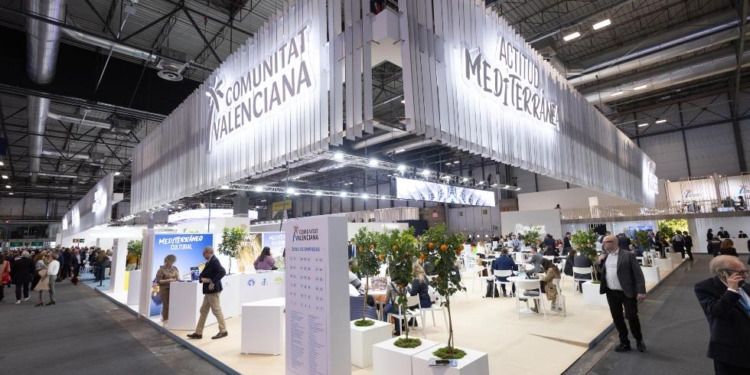 Stand de la Comunidad Valenciana.