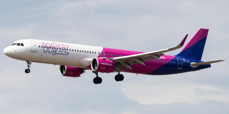 Avión de Wizz Air.