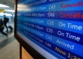 34 millones de pasajeros aéreos sufrieron retrasos o cancelaciones en sus vuelos desde España en 2025