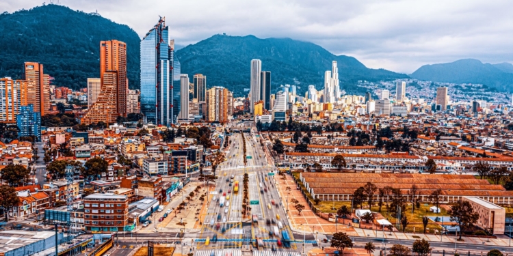 Vista de Bogotá.