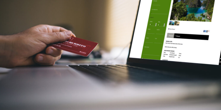 Venta online de viajes.