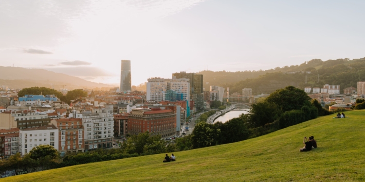 Vista de Bilbao.