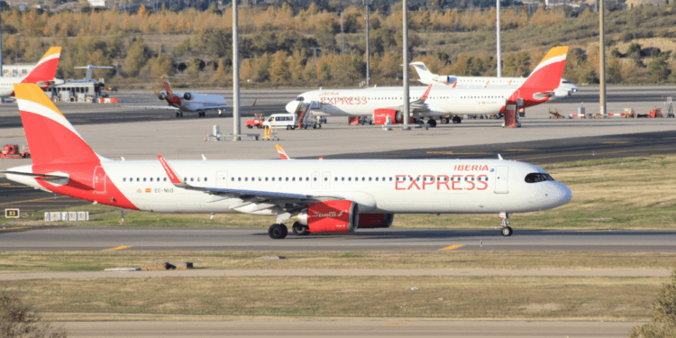 Aviones de Iberia Express.