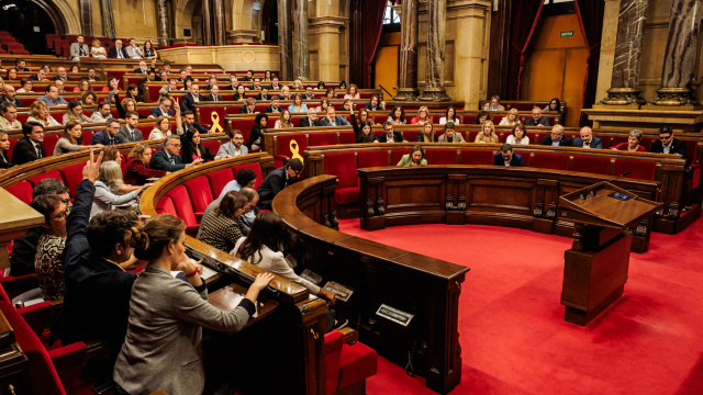 Parlament de Cataluña.