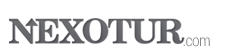 Logo de Nexotur en un fondo claro