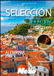 Portada de revista destacando destinos turísticos y actividades