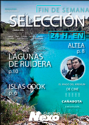 Portada de la revista Selección Fin de Semana con paisajes y artículos destacados