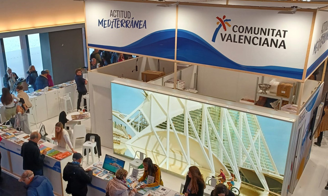 Valencia promociona la provincia en ferias de Navarra y Extremadura