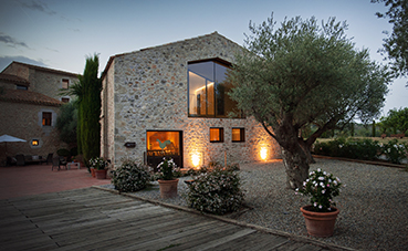 Mas Falgarona, tranquilidad elevada al infinito