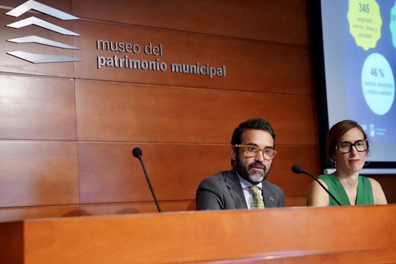 Málaga registra un aumento en número de eventos en el primer semestre