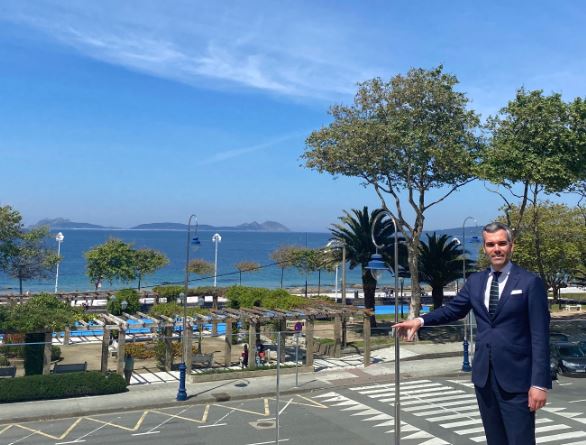 Daniele Provezza, director del Hotel Attica21 Vigo Business & Wellness