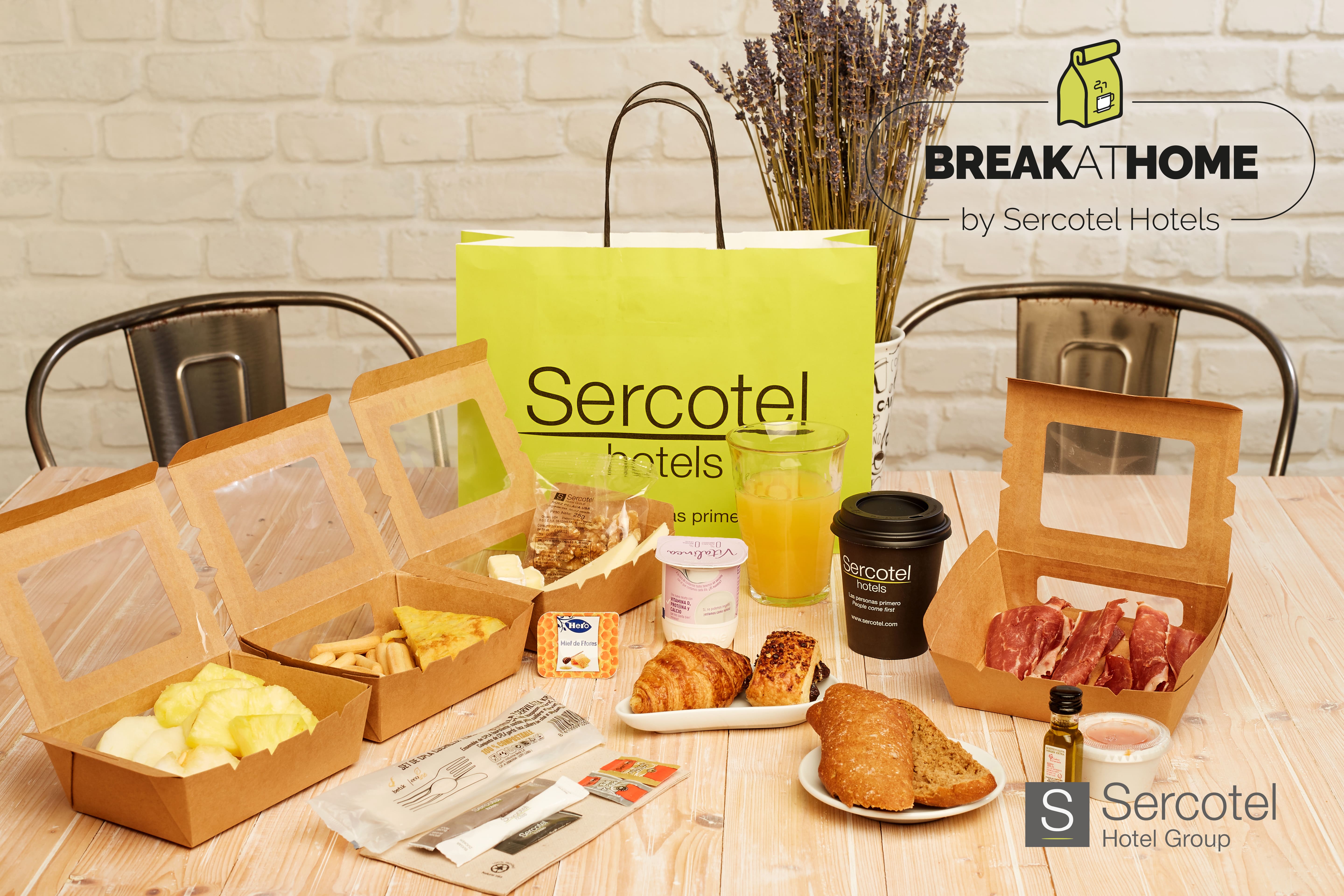 Sercotel Hotel Goup y Just Eat lanzan BreakAtHome