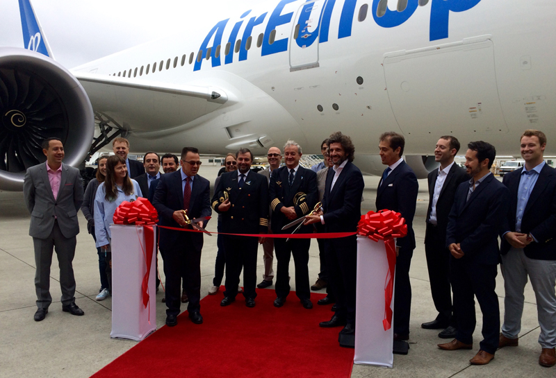 Air Europa culmina la primera fase de renovación de flota