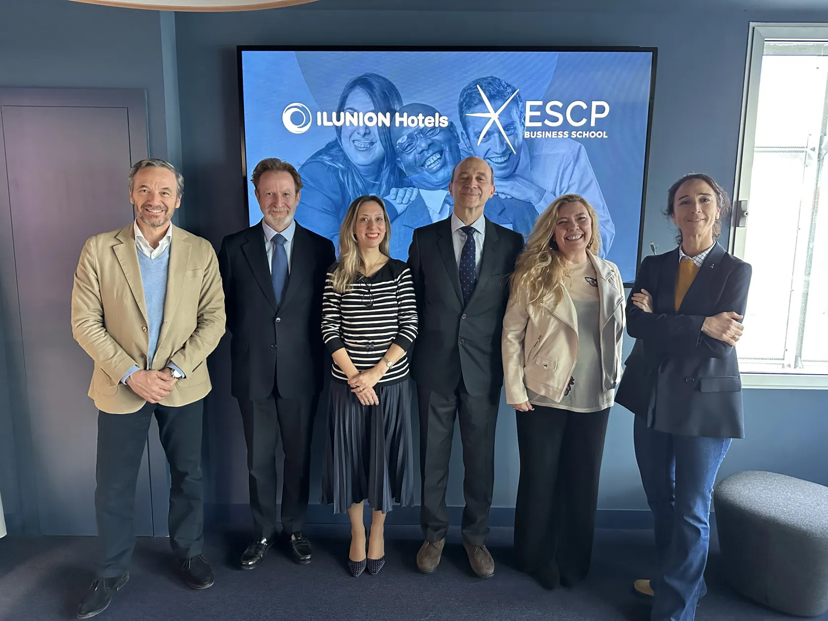 Ilunion Hotels y ESCP formarán a jóvenes profesionales del turismo