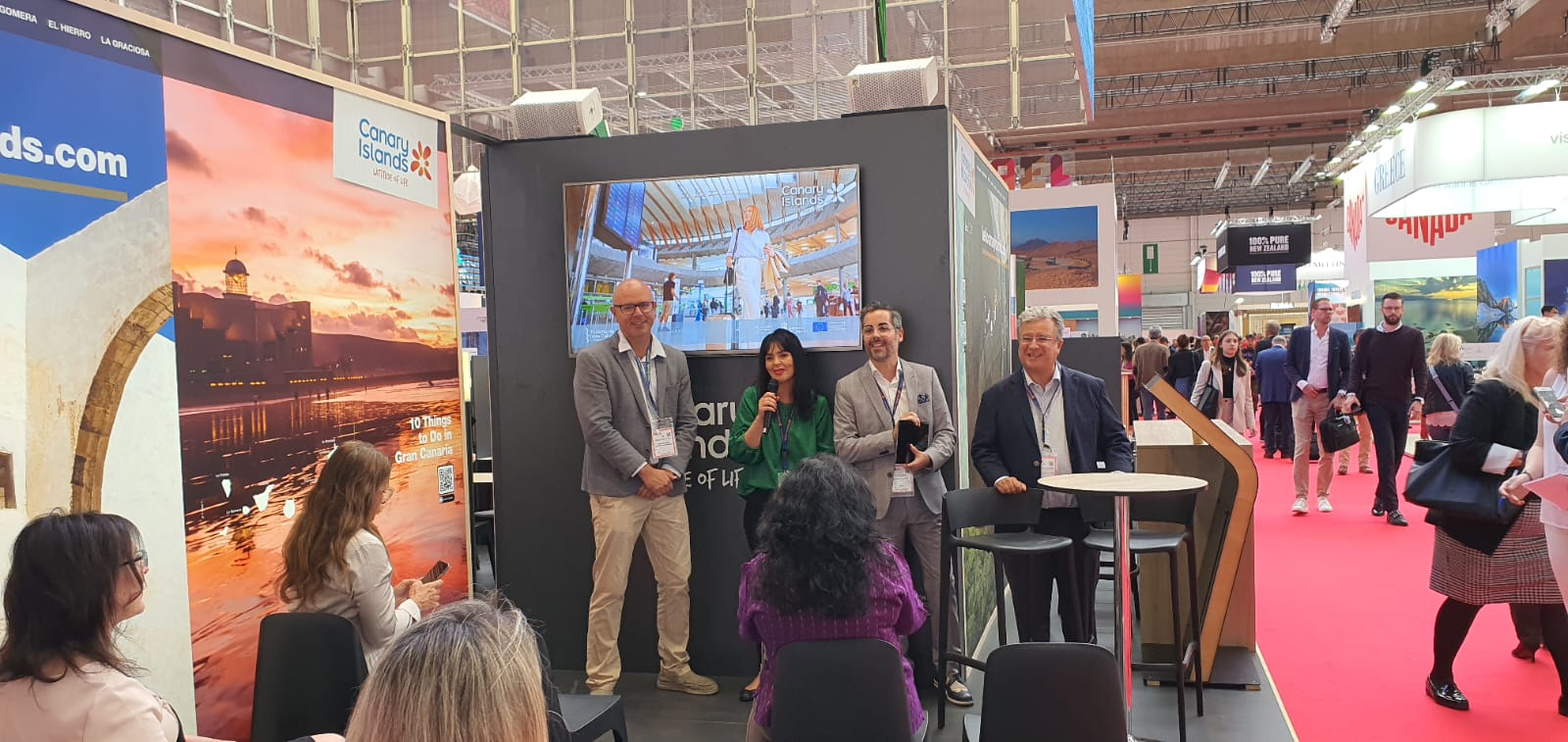 Turismo de Canarias presenta su oferta ante profesionales de Europa y América