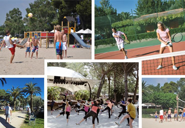 Playa Montroig Camping organiza torneos deportivos