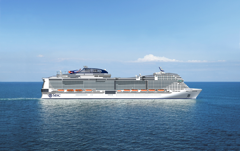 MSC Cruceros refuerza su plan de expansión de flota