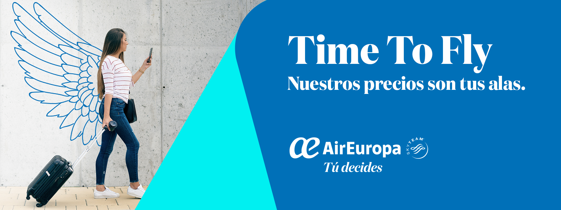 Air Europa lanza su nueva campaña ‘Time to Fly’