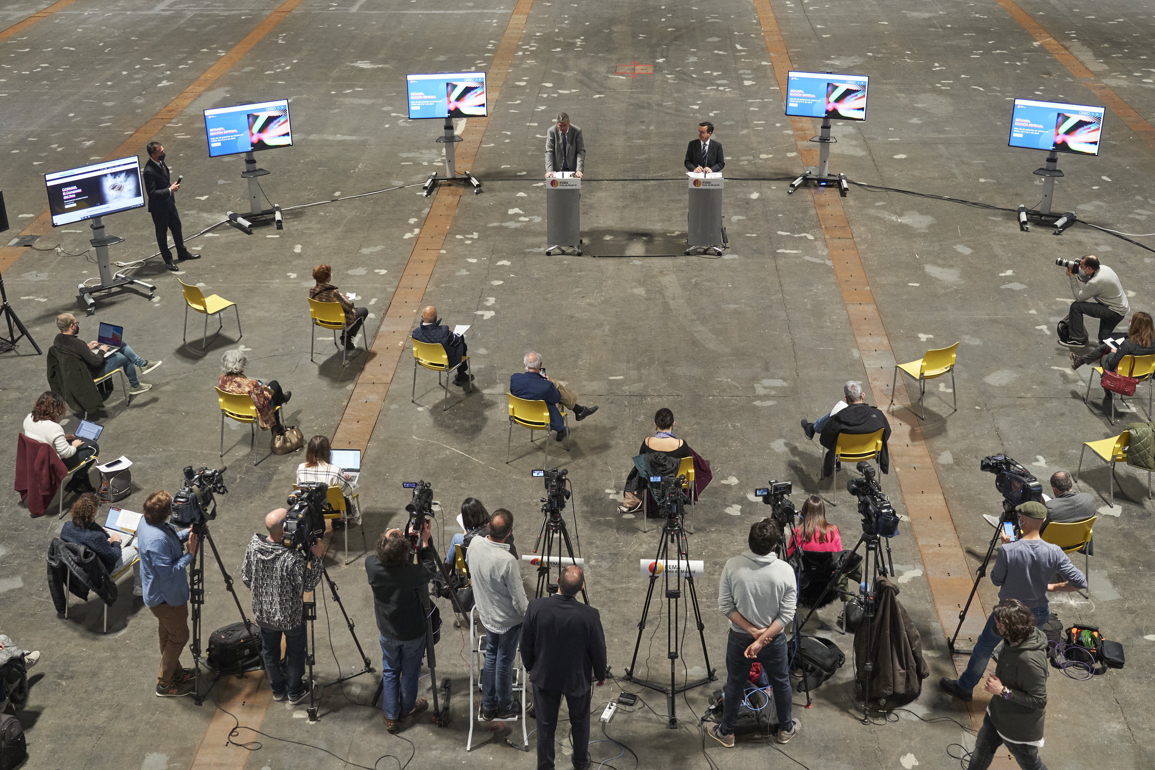 Ifema vuelve con una gran estrategia de seguridad sanitaria para ferias