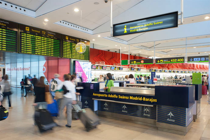 Los pasajeros de Aena caen un 83% en enero