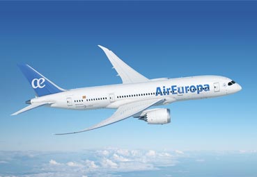 Air Europa lanza descuentos para volar en 2021
