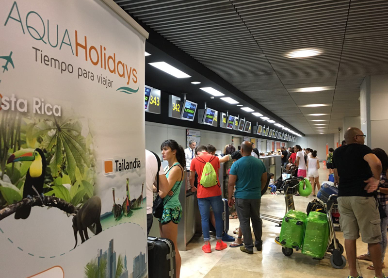 Aquaholidays y Plus Ultra operan su primer vuelo a Cuba