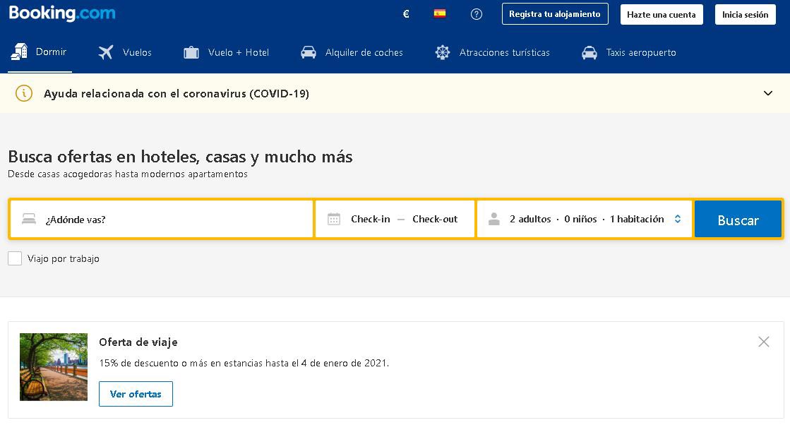 Booking.com planea reducir su plantilla en un 25%
