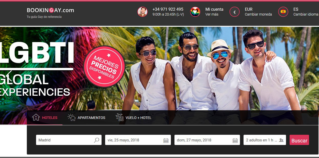 Logitravel oferta viajes para el segmento LGTBI