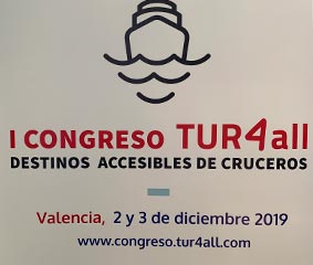 Valencia, sede del Congreso de Destinos Accesibles de Cruceros