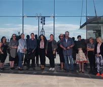 Estudiantes y profesores de Islandia visitan las instalaciones de Fycma