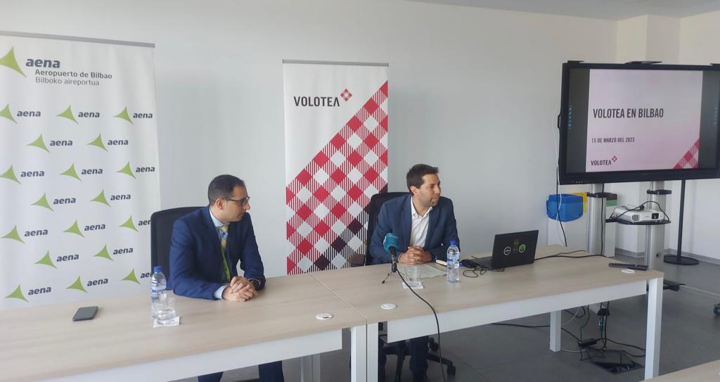 Volotea presenta una oferta histórica en Bilbao de 700.000 asientos y 22 rutas