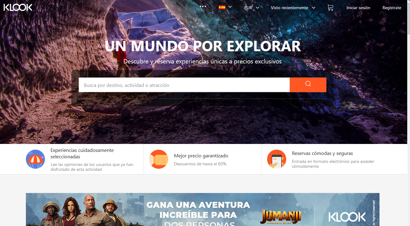 La plataforma Klook desembarca en el mercado español